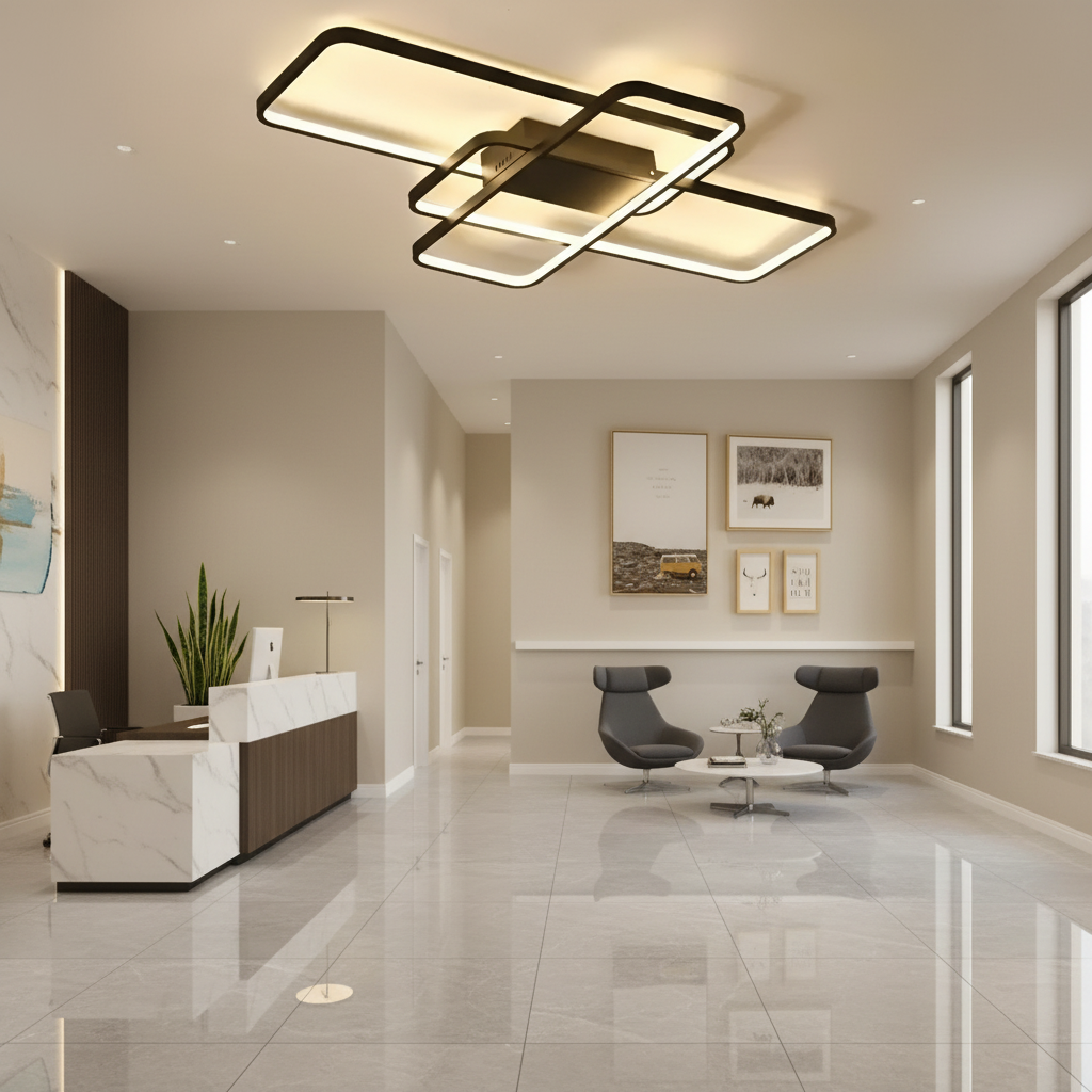 IANUSIS Lampadario LED con telecomando 95W, 3 Elementi, Luce Fredda/Calda/Neutra, Dimmerabile, Nero Lampadari LED con Telecomando Titolo predefinito Alessandro Design