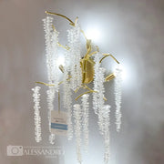 Aplica Cristal Chandler 3x G9 Auriu Aplice de Interior Default Title Alessandro Design