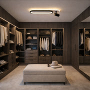 Lustra LED cu Proiector Reglabil FISSO Camilla 49W, lumina 3000/4000/6000k, Negru Lustre LED Default Title Alessandro Design