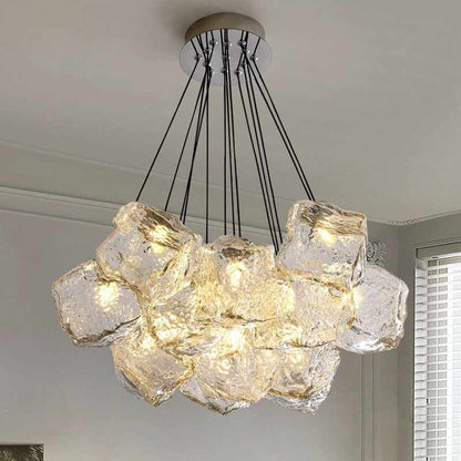 Lustra MODERNA ECOLUCE, Glob, 13xE27, Inaltime Reglabila, Crom Lustre Moderne Default Title Alessandro Design
