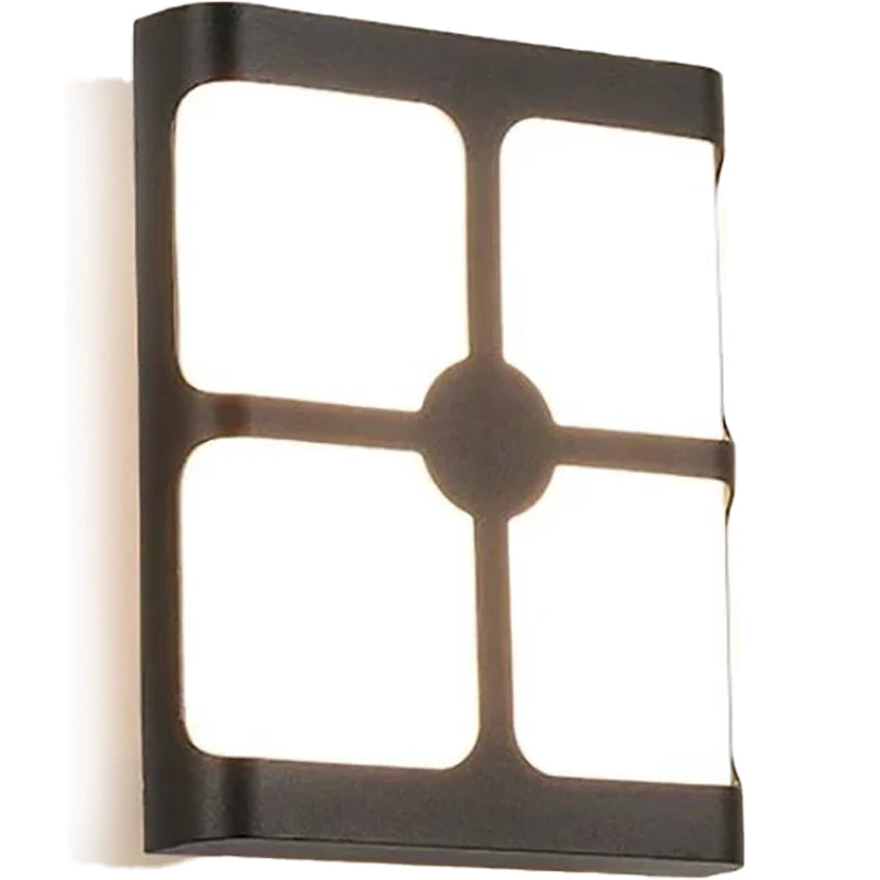 Aplica LED Exterior Timeea, 18W, Negru, 3000K Aplice de Exterior Default Title Alessandro Design