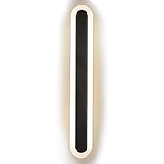 Lampada da parete per esterno SUHA a LED, lunghezza 30 cm, 4 W, IP65, metallo, lineare, nera. Lampada da parete per esterno. Titolo predefinito Alessandro Design