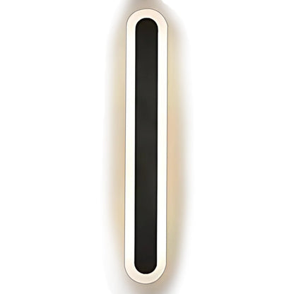 Lampada da parete per esterno SUHA a LED, lunghezza 30 cm, 4 W, IP65, metallo, lineare, nera. Lampada da parete per esterno. Titolo predefinito Alessandro Design