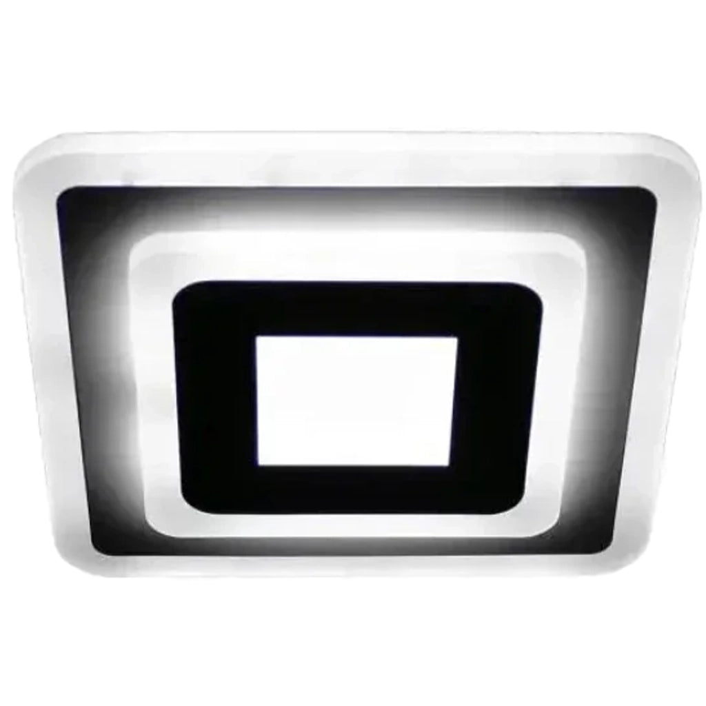 Lampadario LED MORNIKA 14W, Diametro 25cm, Quadrato, Luce Neutra, Lampadario LED Bianco Titolo predefinito Alessandro Design