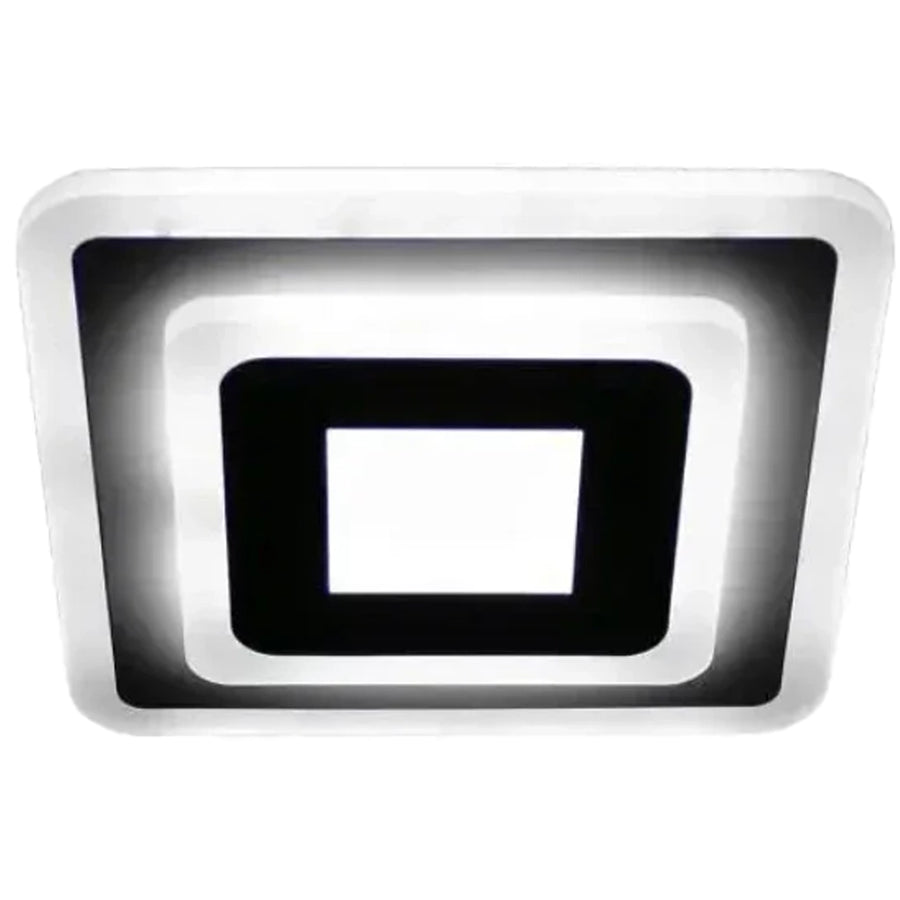 Lampadario LED MORNIKA 14W, Diametro 25cm, Quadrato, Luce Neutra, Lampadario LED Bianco Titolo predefinito Alessandro Design