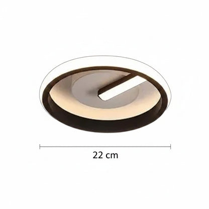 Lampadario LED VICTORIA 19W, Rotondo, Luce Fredda/Calda/Neutra, Nero, Bianco Lampadari LED applicati Titolo predefinito Alessandro Design