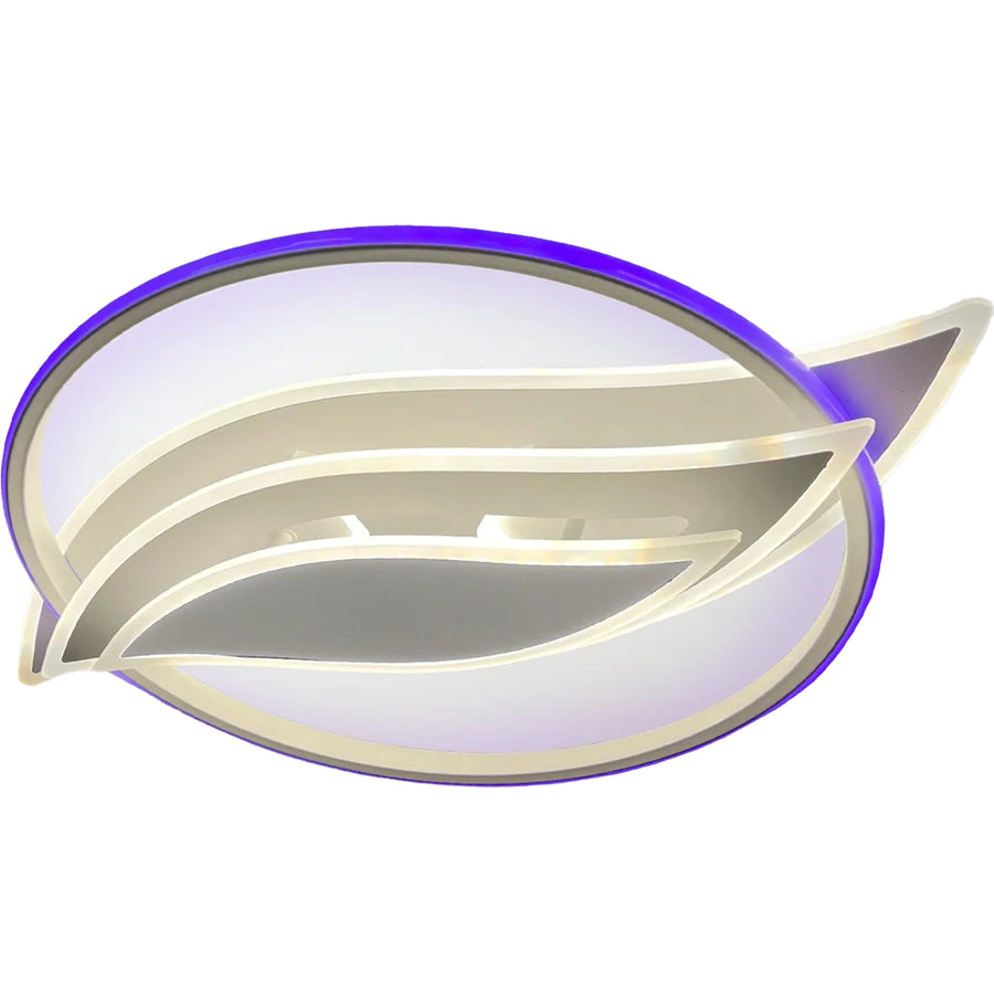 Lampadario a LED con telecomando JARRIA 52W, Luce Fredda/Calda/Neutra/RGB, Dimmerabile, Lampadario a LED Bianco con telecomando Titolo predefinito Alessandro Design