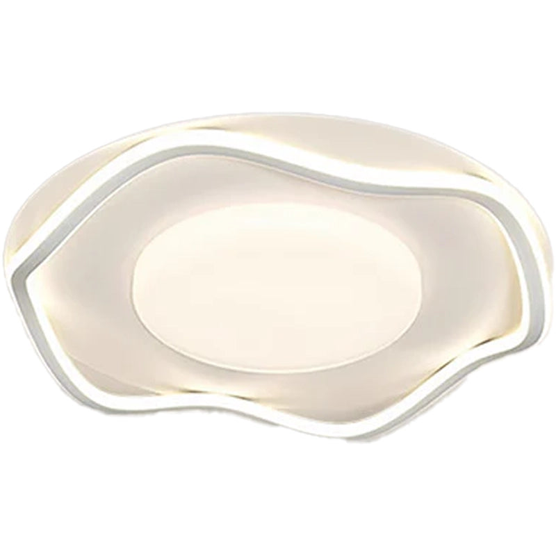 Lampadario a LED con telecomando MODERNO 77W, 2 Cerchi, Luce Fredda/Calda/Neutra, Dimmerabile, Lampadario a LED Bianco con telecomando Titolo predefinito Alessandro Design