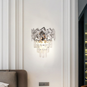 WINDSOR Lampada da parete Cristal, 2x E14, Cromo Lucido Lampade da parete per interni Titolo predefinito Alessandro Design