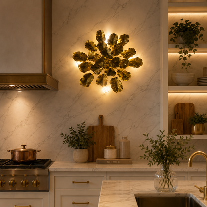 Aplica Decorativa Margherita 40cm 3XG9 Auriu