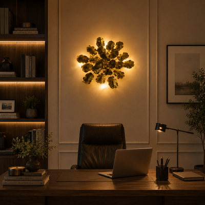 Aplica Decorativa Margherita 40cm 3XG9 Auriu