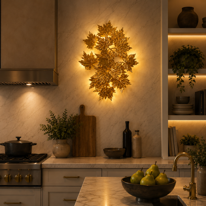 Aplica Decorativa Margheritar 45cm 3XG9 Auriu