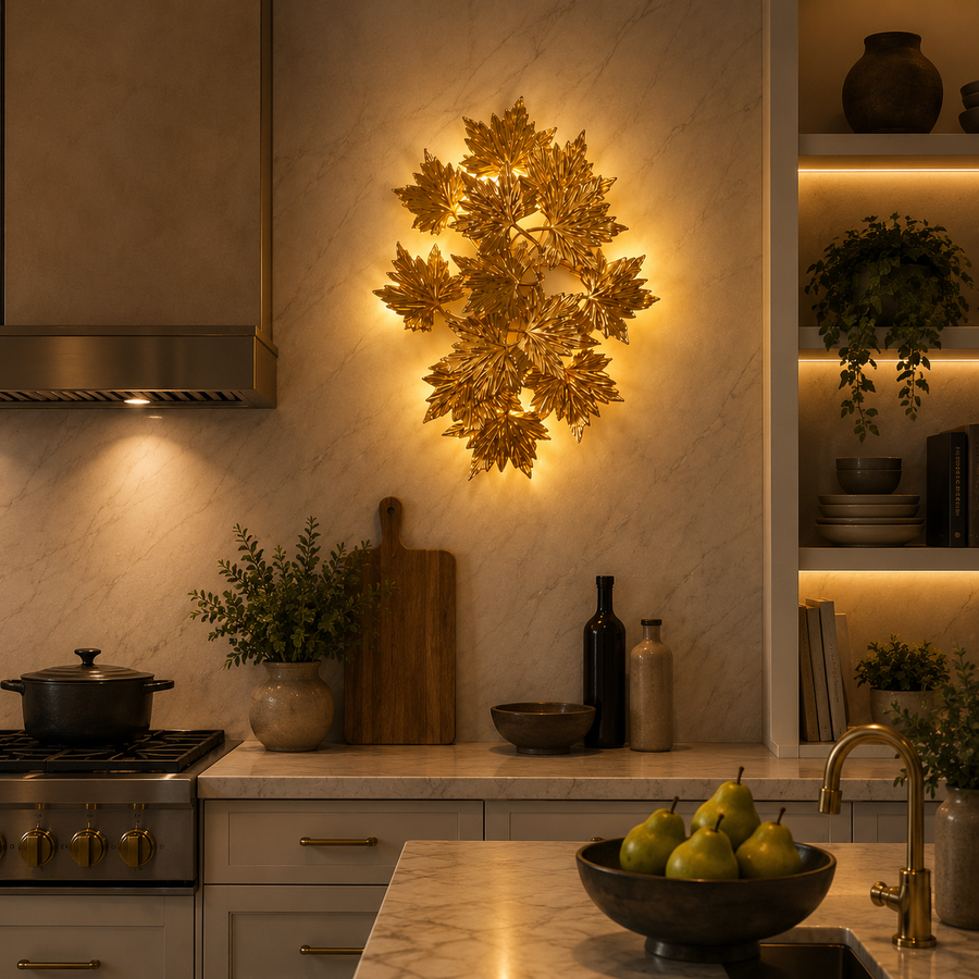 Aplica Decorativa Margheritar 45cm 3XG9 Auriu