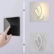 Lampada da parete a LED LILY 14W Petalo Luce Fredda/Calda/Neutra Lampade da parete per interni in Acrilico e Metallo Bianco Titolo predefinito Alessandro Design