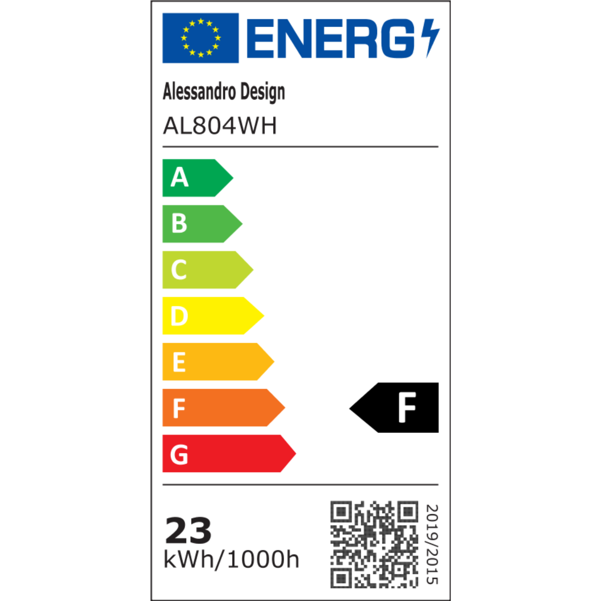 Lampada da parete Shani LED, 23W, Bianco, Luce fredda/calda/neutra Lampade da parete per interni Titolo predefinito Alessandro Design