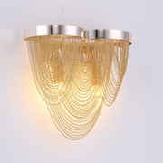 Aplica Aurora, 2xE14, Diametru 23 cm, Auriu, Metal Aplice de Interior Default Title Alessandro Design