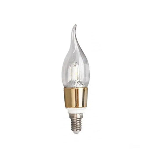 Lampadina LED E14 Candela, 9W, Luce Calda, Lampadine 3000K Titolo predefinito Alessandro Design