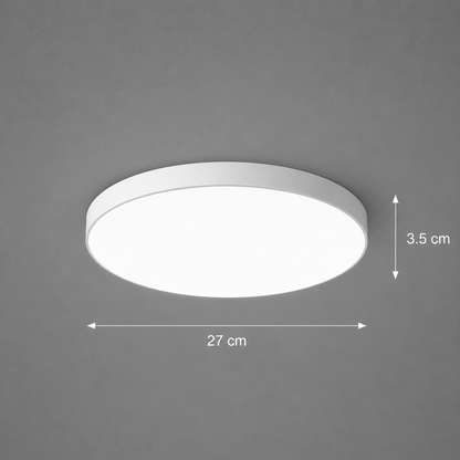 Plafoniera LED SOLIS 27cm 20W Luce Fredda, Bianca