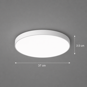 Plafoniera LED SOLIS 37cm 33W Lumina Rece Alb
