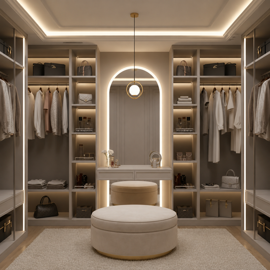 Lampadario LOFT Haven, 1x E27, oro bianco, metallo, altezza regolabile