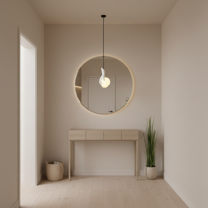 Aplica Decorativa MANO, 15x30cm, 1xE27, Sticla si Resina, Alb