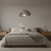Lustra Moderna FOAMER Nobile, 39 cm, Suspendata, 1 X E27, Gri, Metal si Spuma, Inaltime Reglabila Lustre Clasice Default Title Alessandro Design