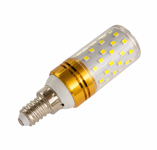 Lampadina LED E14, 12W, Rosa, Luce Calda/Neutra/Fredda, 3000K/4000K/6000K