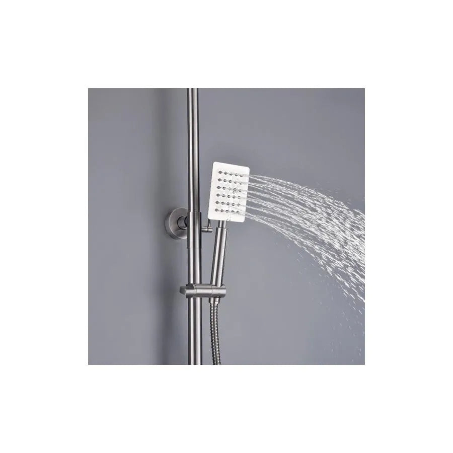 Rubinetto per doccia, Ottone sanitario, Rubinetti cromati e Colonne doccia Titolo predefinito Alessandro Design