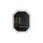 Specchio LED Polygon, 60x80cm, sensore Ralya MotionGlow Marcello, sistema antiappannamento, orologio e termometro, specchi Dimabila Marcello Titolo predefinito Alessandro Design