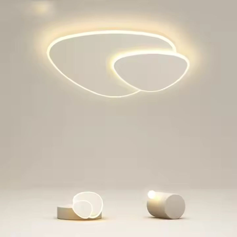 Lampadario a LED con telecomando FUTURA LUMINA 66W, Ovale, Luce Fredda/Calda/Neutra, Dimmerabile, Bianco Lampadario a LED con telecomando Titolo predefinito Alessandro Design
