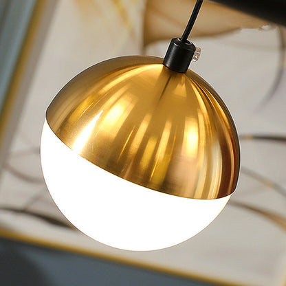 Lampadario LED a sospensione Estella in acrilico con telecomando, 30W, dimmerabile, 3000K/4000K/6000K, Lampadari LED in oro, metallo e acrilico con telecomando Titolo predefinito Alessandro Design