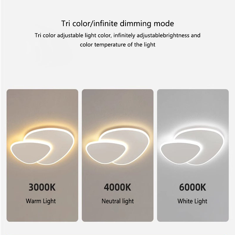 Lampadario a LED con telecomando FUTURA LUMINA 66W, Ovale, Luce Fredda/Calda/Neutra, Dimmerabile, Bianco Lampadario a LED con telecomando Titolo predefinito Alessandro Design