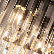 Candelabru Cristal CHAMBORD Petito 3xE14, Diametru 28cm, Auriu Mat Candelabre Cristal Default Title Alessandro Design