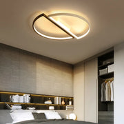 Lampadario LED con telecomando VECTOR ARCUS 52W, 2 Elementi, Luce Fredda/Calda/Neutra, Dimmerabile, Bianco Nero Lampadari LED con Telecomando Titolo predefinito Alessandro Design