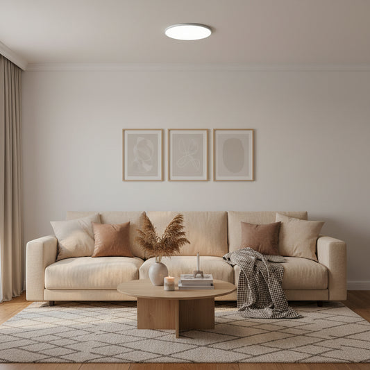 Plafoniera LED SOLIS 47cm 69W Lumina Rece Alb