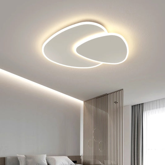 Lampadario a LED con telecomando FUTURA LUMINA 66W, Ovale, Luce Fredda/Calda/Neutra, Dimmerabile, Bianco Lampadario a LED con telecomando Titolo predefinito Alessandro Design