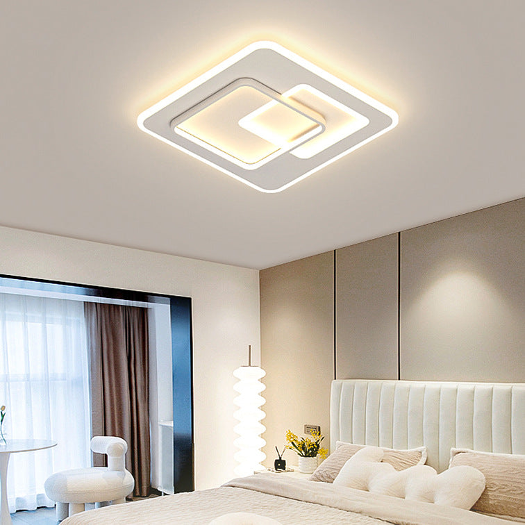 Lustra LED cu telecomanda NOLUX 34W, Patrata, lumina Rece/Calda/Neutra, Dimabila, Alb Lustre LED cu Telecomanda Default Title Alessandro Design