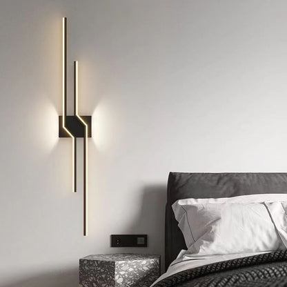 Aplica LED AL100BK 60W Negru Aplice de Interior Default Title Alessandro Design
