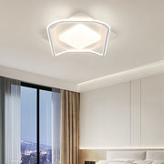 Lampadario a LED con telecomando MODERNO 53W, 2 Quadrati, Luce Fredda/Calda/Neutra, Dimmerabile, Lampadario a LED Bianco con telecomando Titolo predefinito Alessandro Design