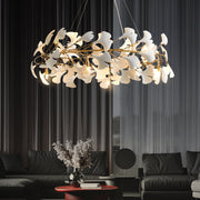 Candelabru Cristal Alpha 8XG9 Auriu Inaltime Reglabila Candelabre Moderne Default Title Alessandro Design