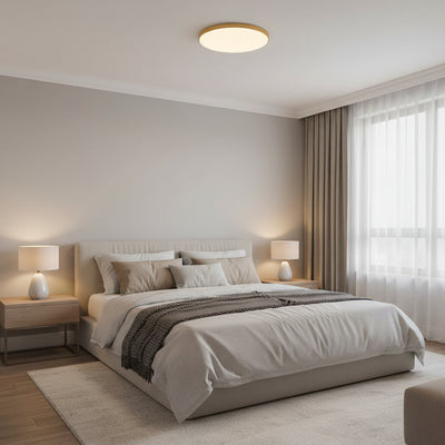 Plafoniera LED SOLIS 47cm 48W Luce Fredda Oro