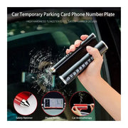 Supporto da auto con display per numero di telefono, titolo predefinito Blue LifeStyle Alessandro Design