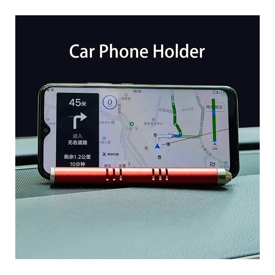 Supporto da auto con display per numero di telefono, titolo predefinito Blue LifeStyle Alessandro Design