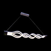 Lustra LED suspendata cu telecomanda WAVE 89W, Liniara, lumina Rece/Calda/Neutra, Dimabila, Alb, Inaltime Reglabila Lustre LED cu Telecomanda Default Title Alessandro Design