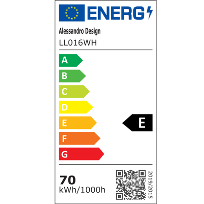 Lampadario LED DOLIANA 70W, Diametro 50cm, Luce Fredda/Calda/Neutra, Lampadari LED Bianchi Titolo predefinito Alessandro Design