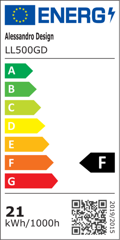 Lampadario LED SOLENA ROTONDA 21W, Diametro 20cm, Luce Fredda/Calda/Neutra, Lampadari LED Bianco Oro Titolo predefinito Alessandro Design