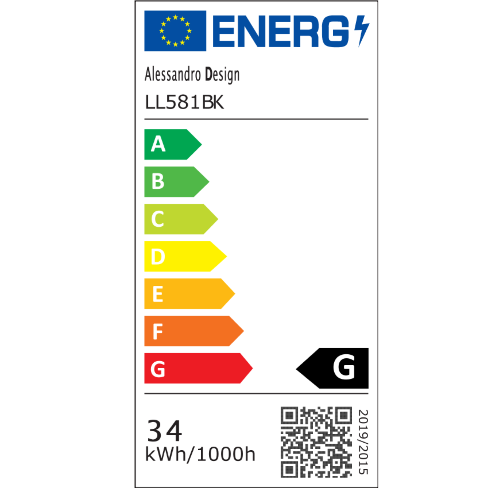 Lampadario LED VERTEX Tesser 34W, 4 Quadrati, Luce Fredda/Calda/Neutra, Lampadari LED Neri Titolo predefinito Alessandro Design