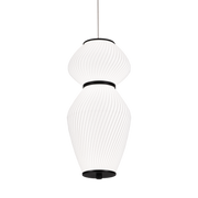 Lustra Suspendata LUMA, 33W, Lumina Calda/Rece/Neutra 3000K/4500K/6000K, Diametru 40.5 cm, Inaltime 16.5 cm, Alb, Plexiglas, Metal Lustre LED Default Title Alessandro Design