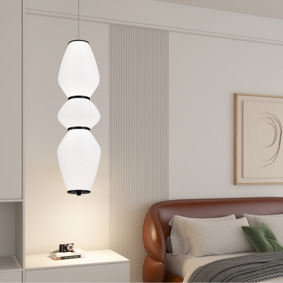 Lampadario a Sospensione LT022/3WH, 3xE27, Diametro 66 cm, Altezza 16,5 cm, IP20, Bianco, Plexiglas, Ferro, Lampadine Non Incluse
