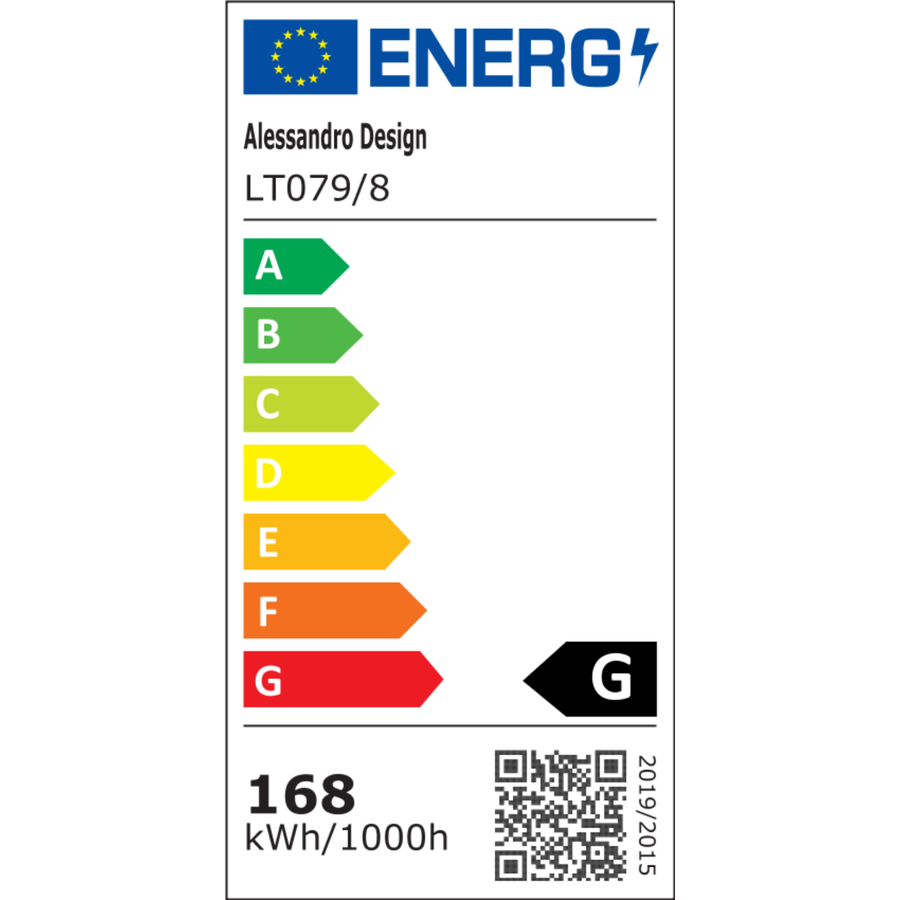 Lampadario LED con telecomando e cristallo QUADRIA SUPREMO RGB 168W, 8 Quadrati, Luce Fredda/Calda/Neutra, Dimmerabile, Cromo Lucido Lampadari LED con Telecomando Titolo predefinito Alessandro Design